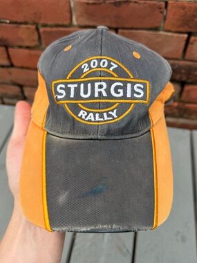 Sturgis 2007 Motorcycle Rally Distressed Hat